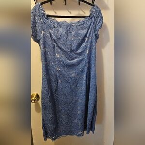 Blue Lace Dress